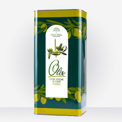 Tanica 5 litri olio evo del cilento