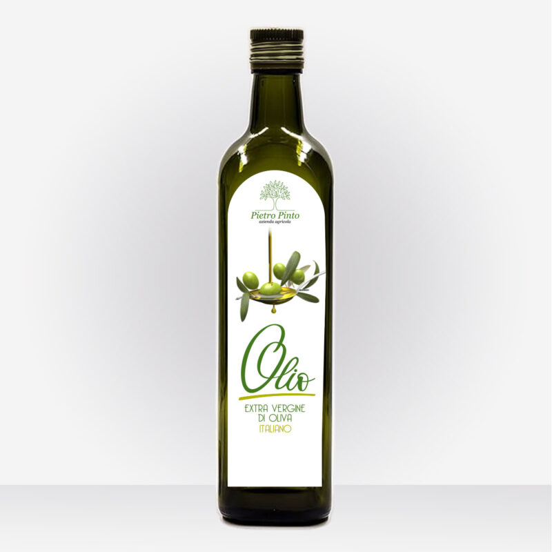 Olio extra vergine di oliva del Cilento - bottiglia 750ml